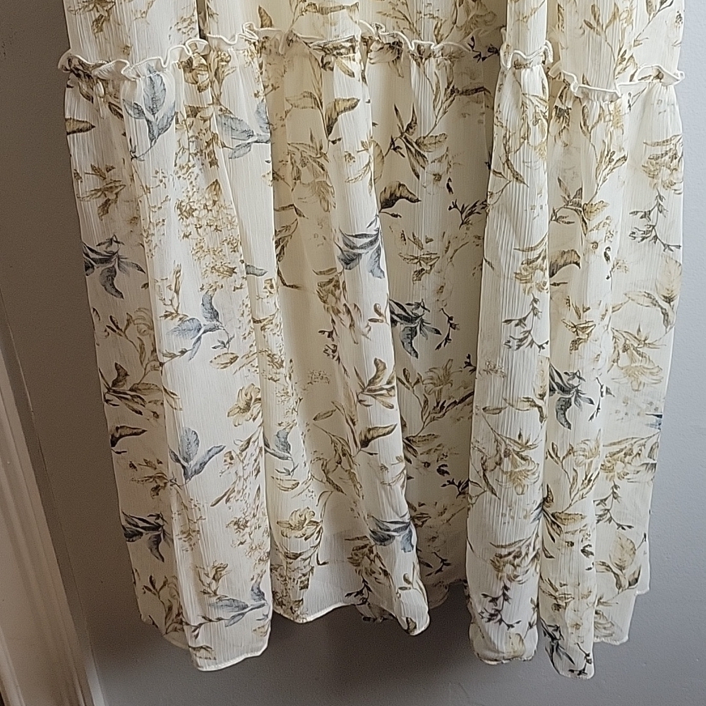 Anthropologie DREW Naomi Vintage Floral Maxi-Size XS - Picture 7 of 13